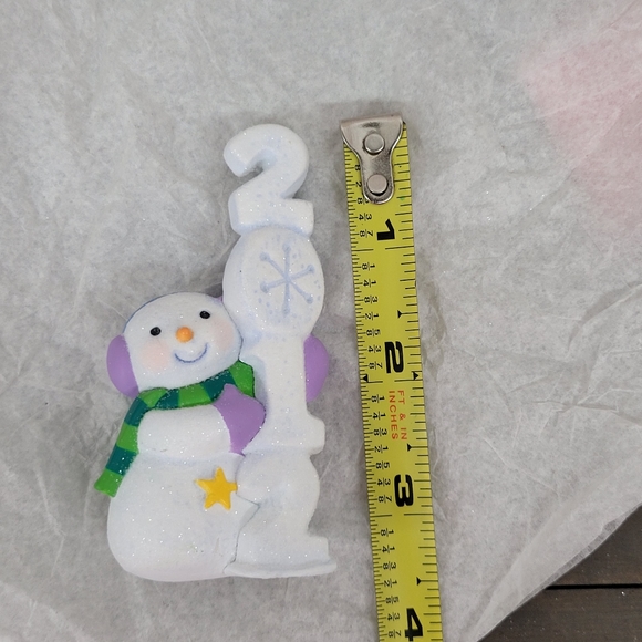 Hallmark Keepsake 2012 Frosty Fun Decade Christmas Tree Ornament Snowman 3rd NIB - Picture 9 of 10